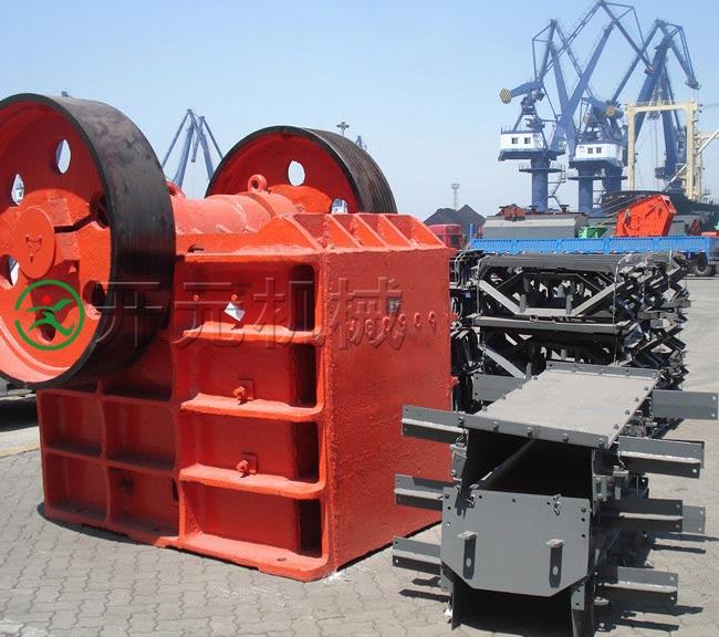 顎式破碎機港口發貨