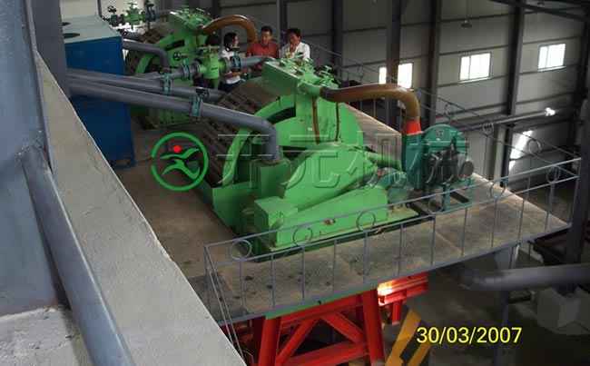 雙立環脈動高梯度磁選機現場