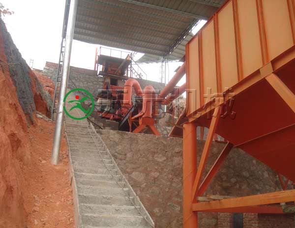 鉀長石施工現場